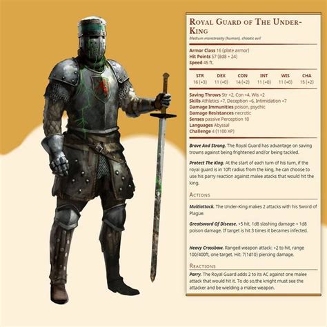 royal guard dnd 5e